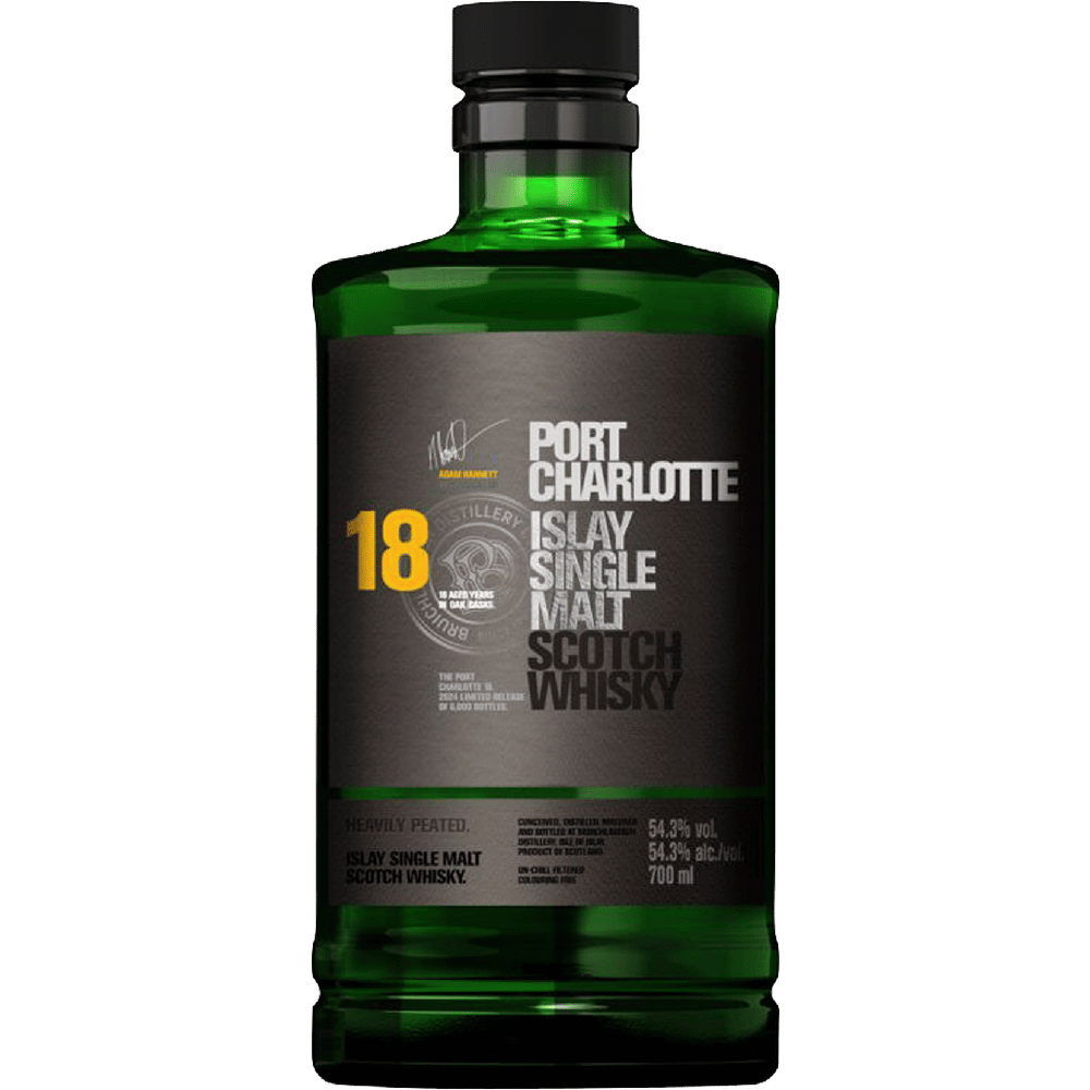 Bruichladdich Port Charlotte 18 Yr Peated Scotch 2025