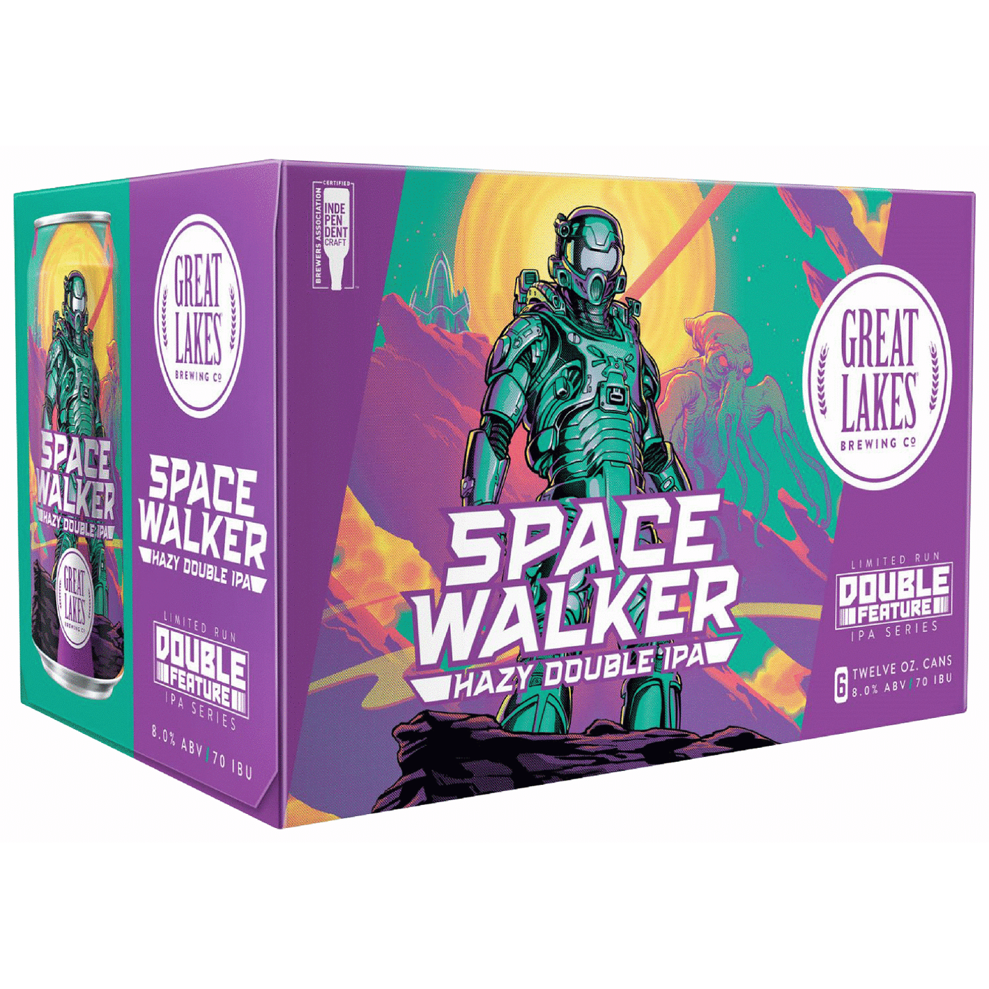 Great Lakes Spacewalker Hazy Double IPA