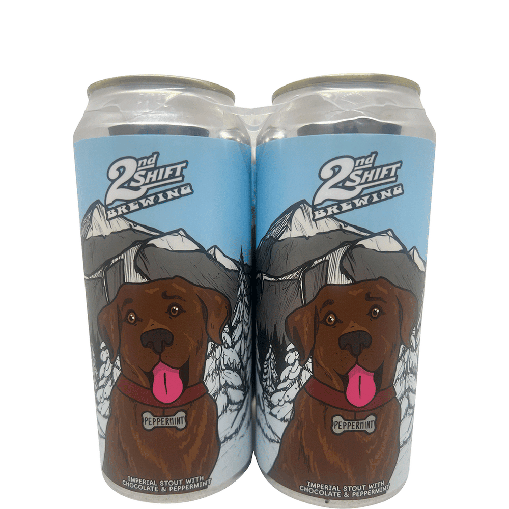 2nd Shift Imperial Stout With Chocolate & Peppermint