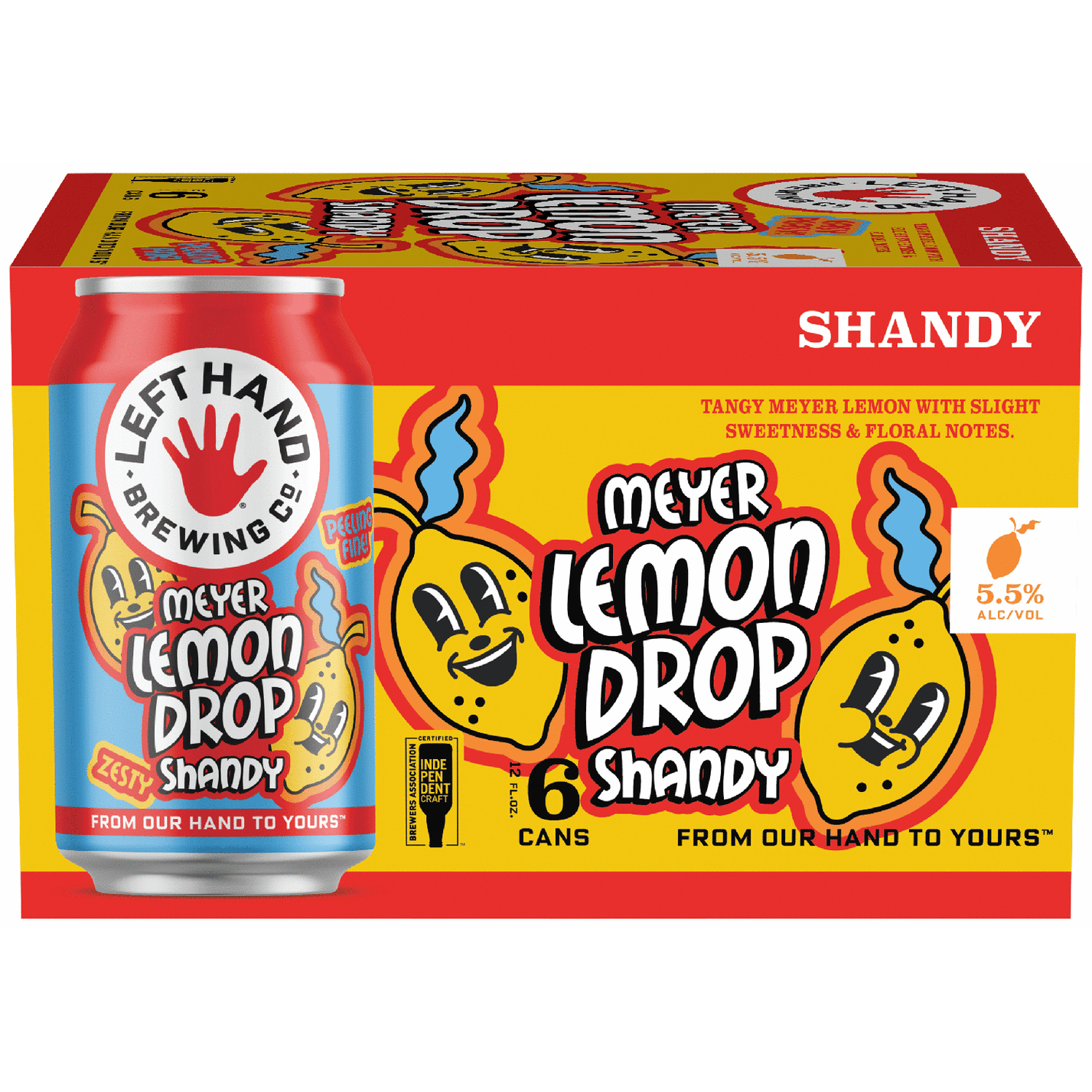 Left Hand Meyer Lemon Drop Shandy