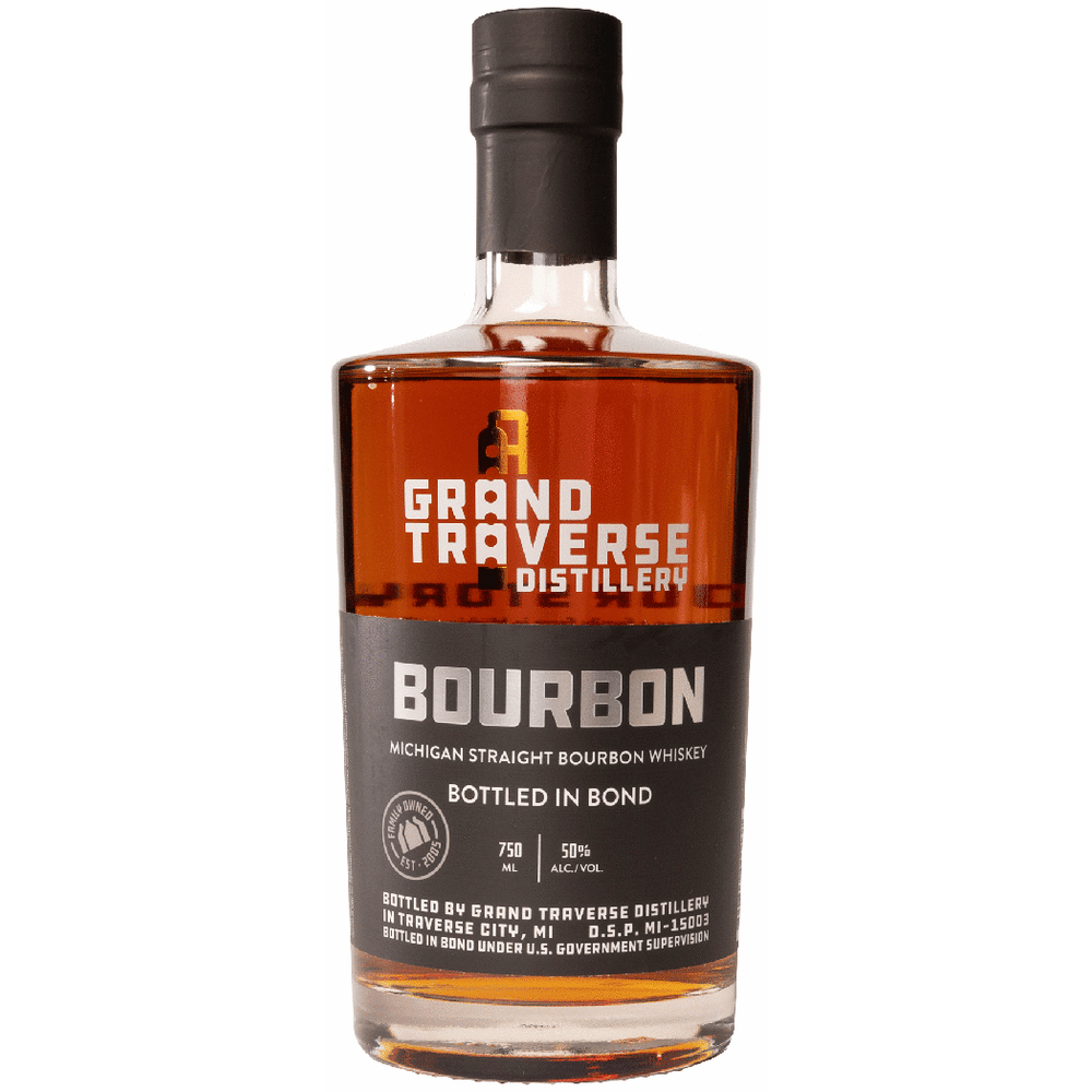Grand Traverse Straight Bourbon Whiskey Bottled In Bond