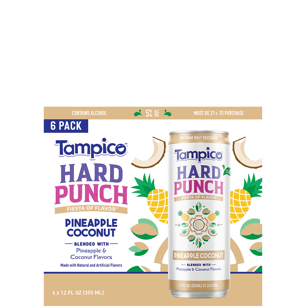 Tampico Hard Punch Pineapple Coconut