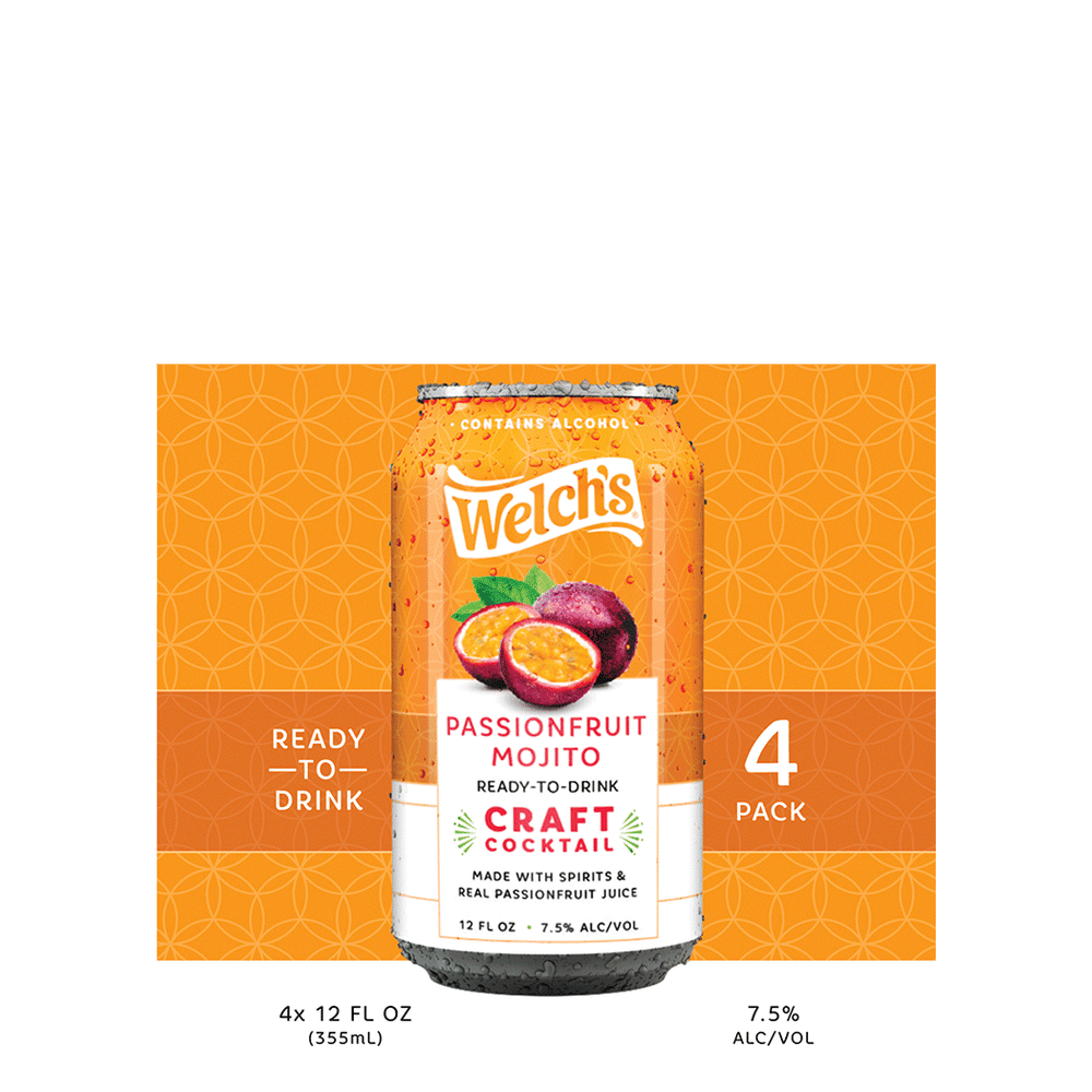 Welch's Craft Cocktails Passionfruit Mojito