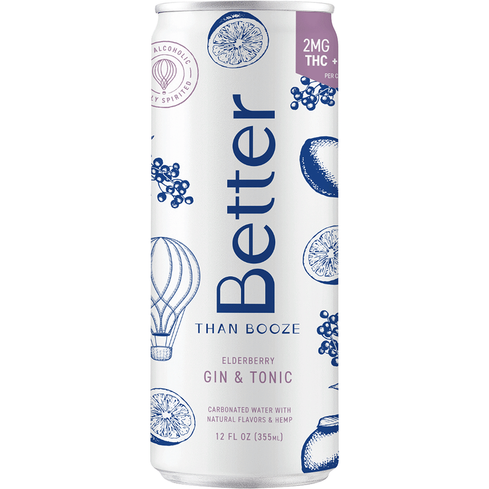 Better Than Booze THC 2mg Gin & Tonic