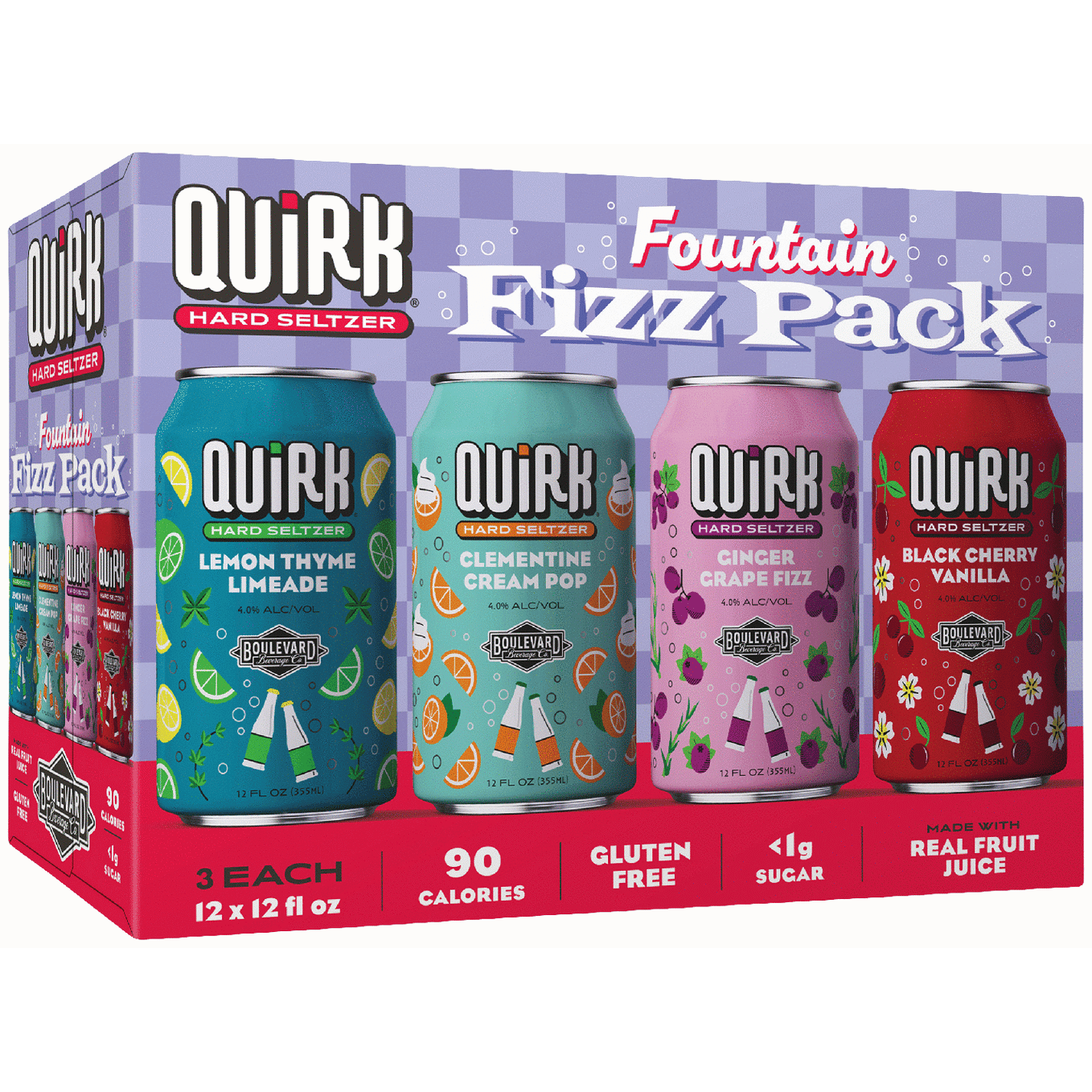Boulevard Quirk Fountain Fizz Pack