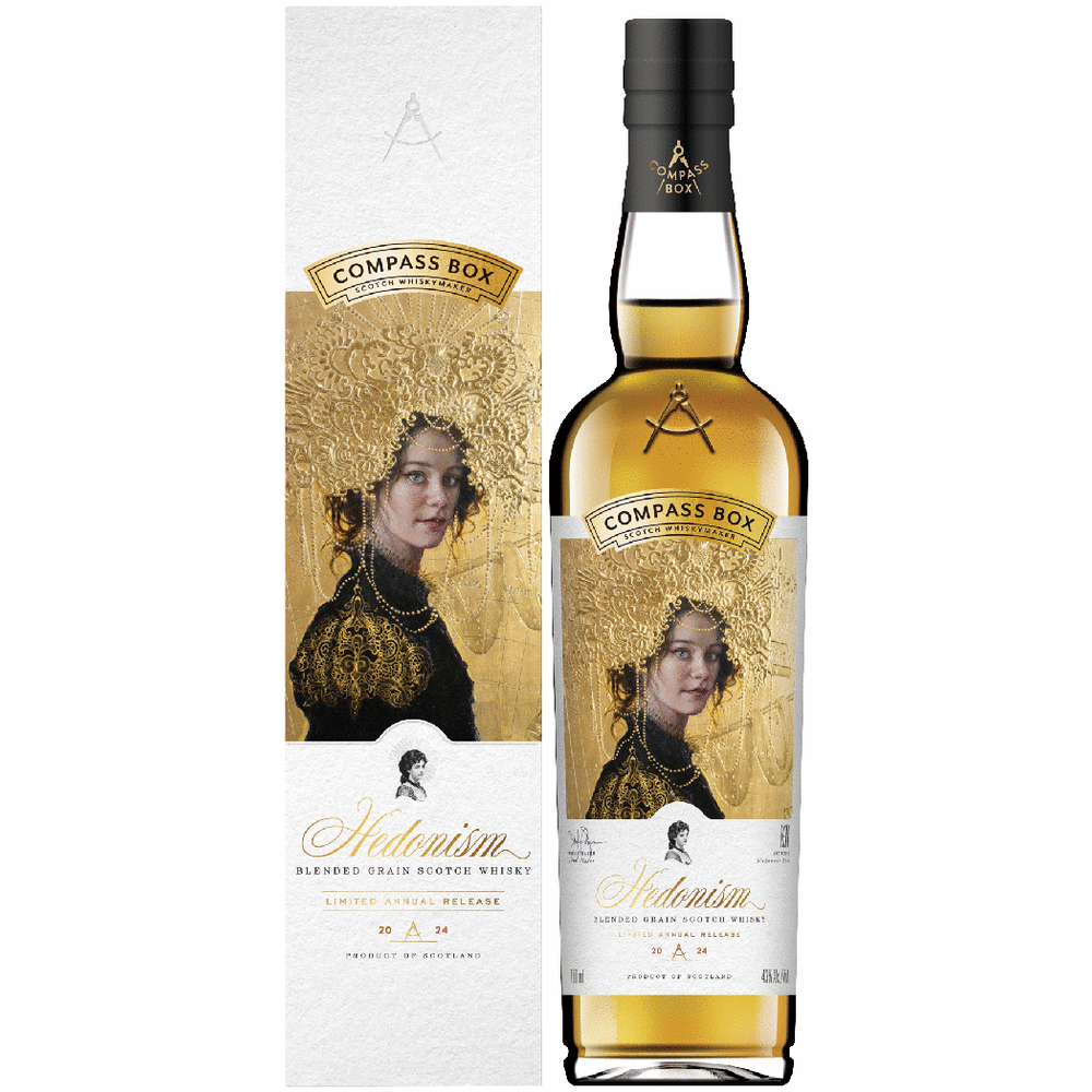 Compass Box Hedonism Limited Release 2024 Blended Grain