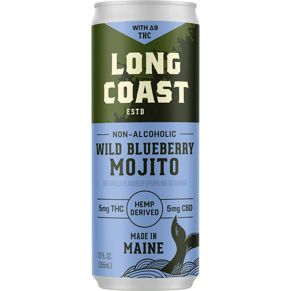 Long Coast THC 5mg Wild Blueberry Mojito