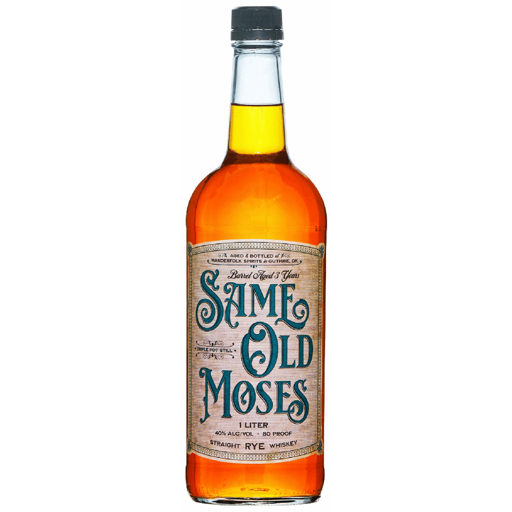 Same Old Moses Triple Pot Still Rye Whiskey