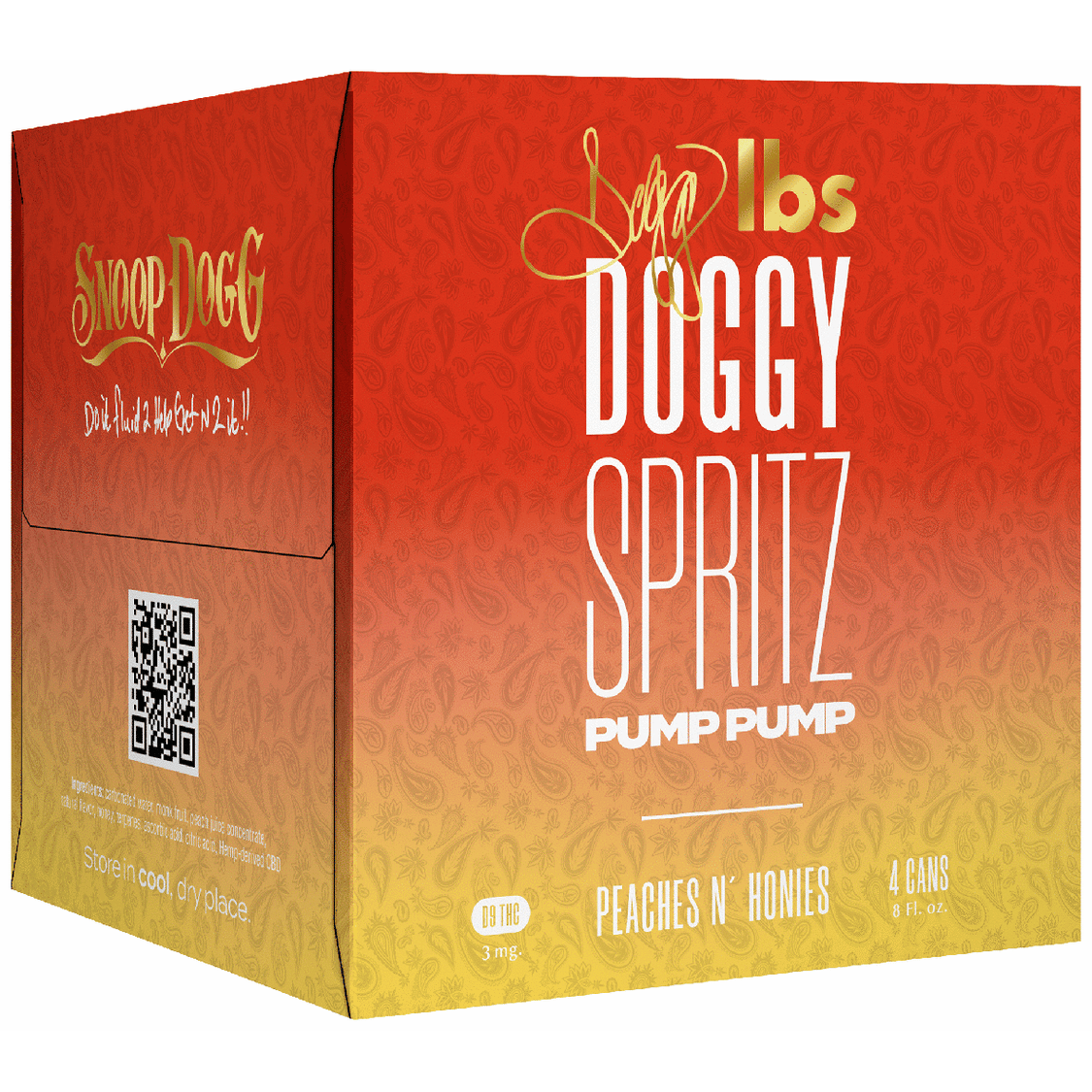 Snoop Doggy THC 3mg Peaches