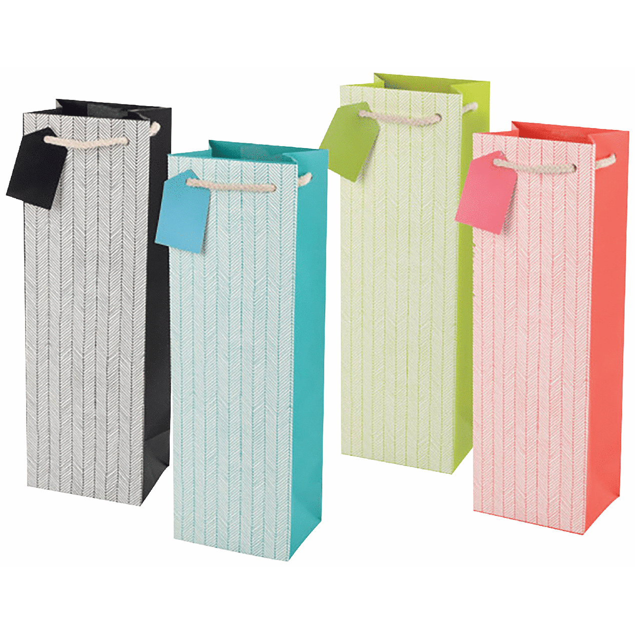 True Herring Bone Gift Bag Assorted