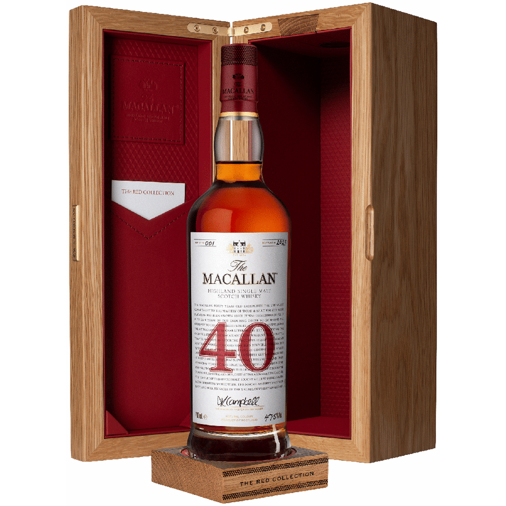 Macallan Red Collection 40Yr