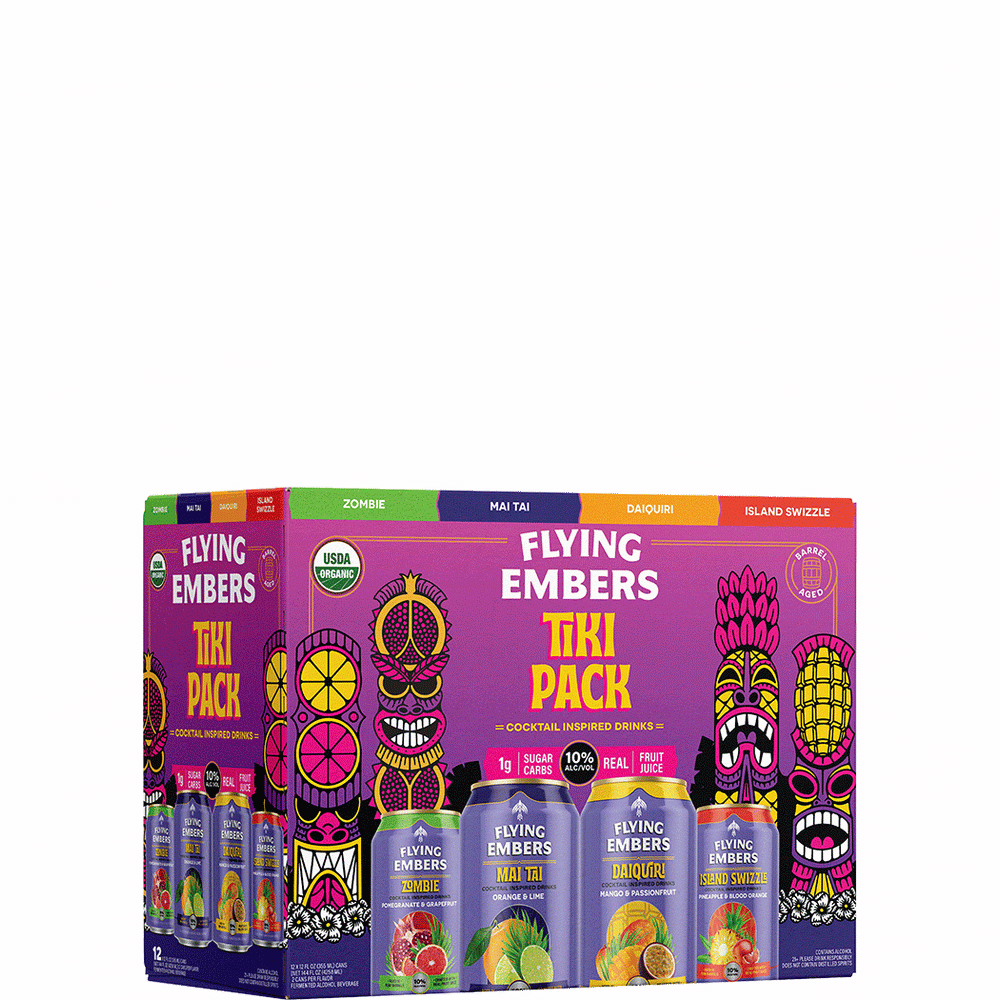 Flying Embers Tiki Cocktail Variety