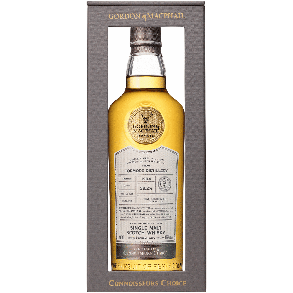 Gordon & MacPhail Connoissuers Choice Tormore 25Yr 1994 Single Malt