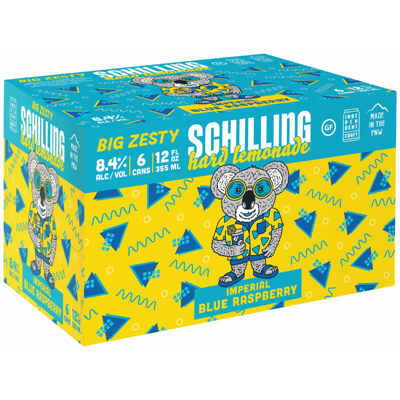 Schilling Imperial Blue Raspberry Lemonade | Total Wine & More