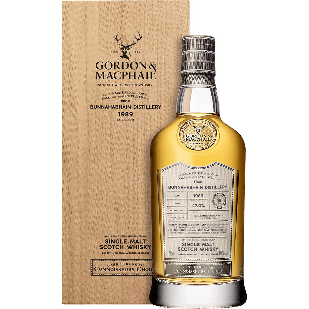 Gordon & MacPhail Connoisseurs Choice Bunnahabhain 30Yr 1989 SM