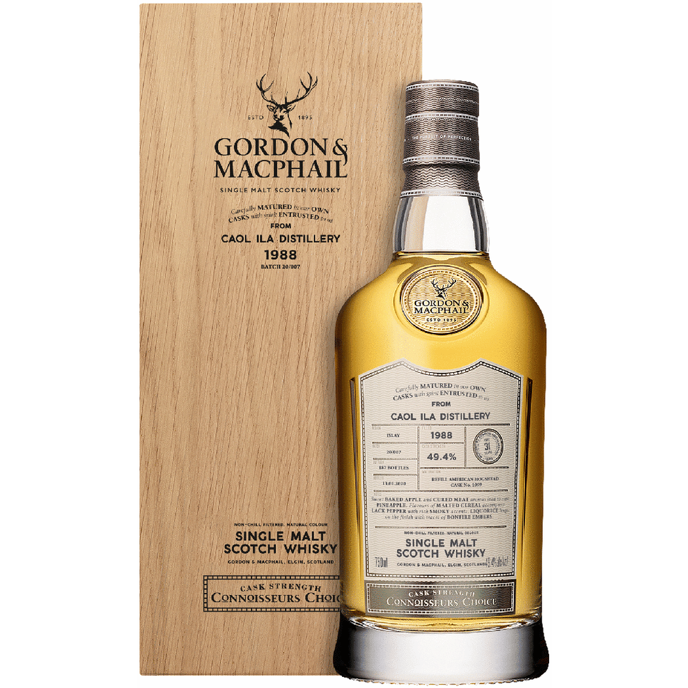 Gordon & MacPhail Connoissuers Choice Caol Ila 31Yr 1988 Single Malt