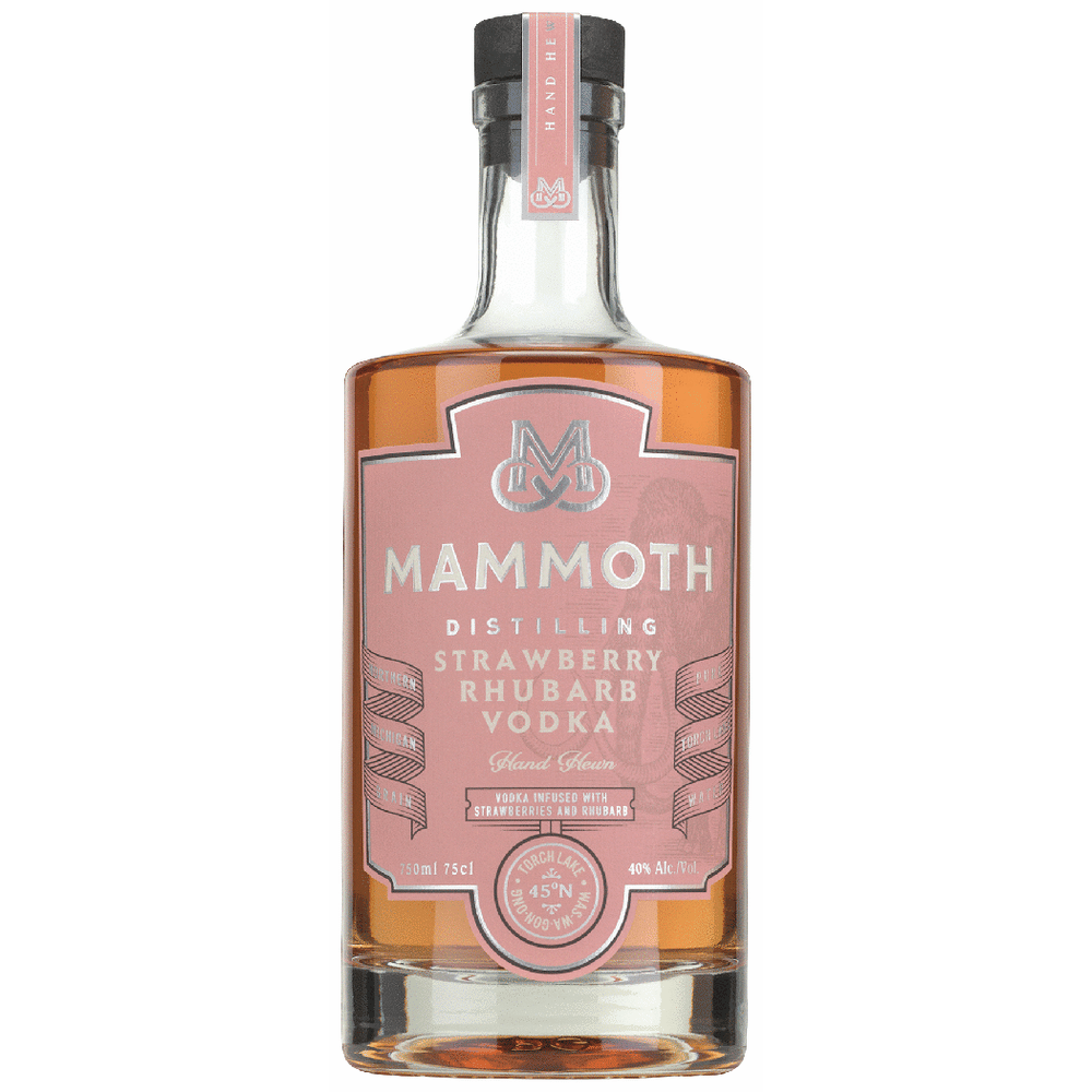 Mammoth Strawberry Rhubarb Vodka