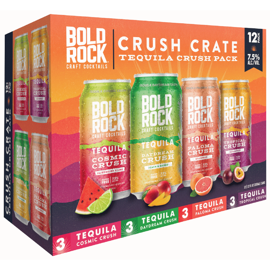 Bold Rock Crush Crate Tequila Crush Pack