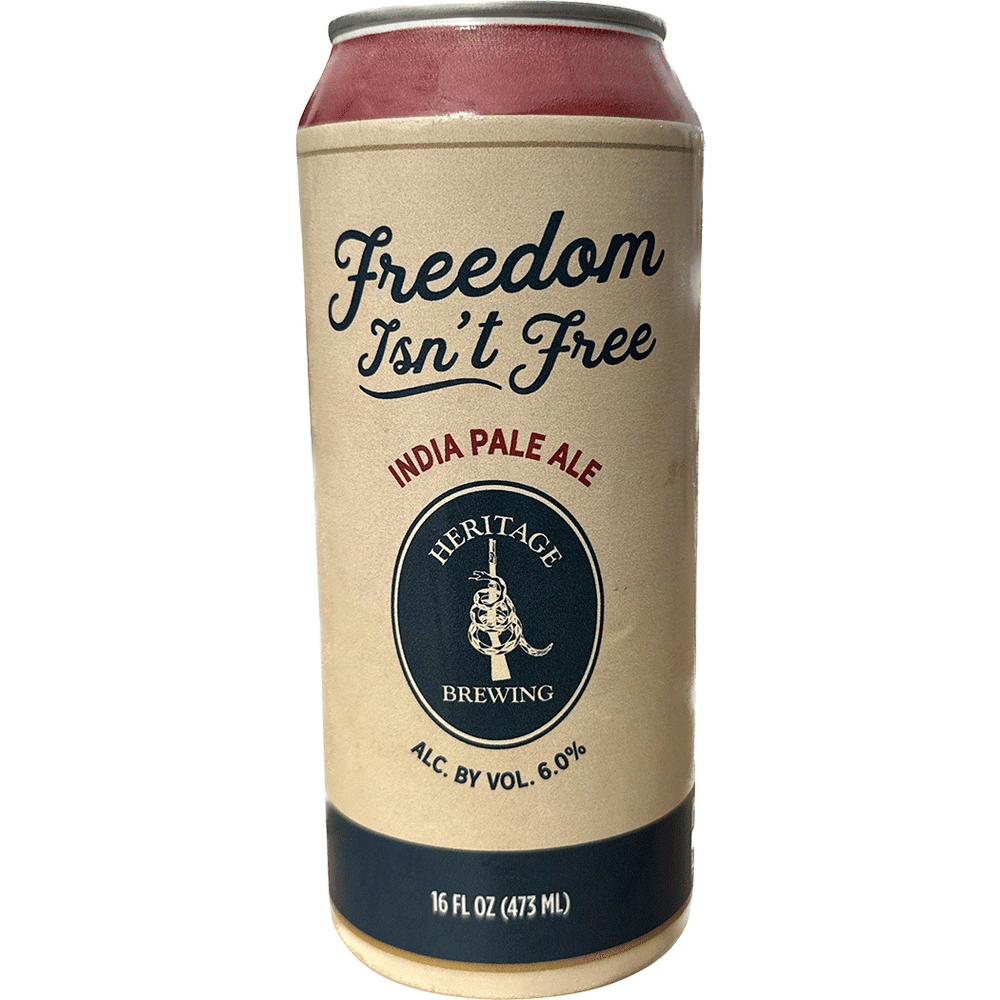 Heritage Brewing Freedom isn't Free American India Pale Ale
