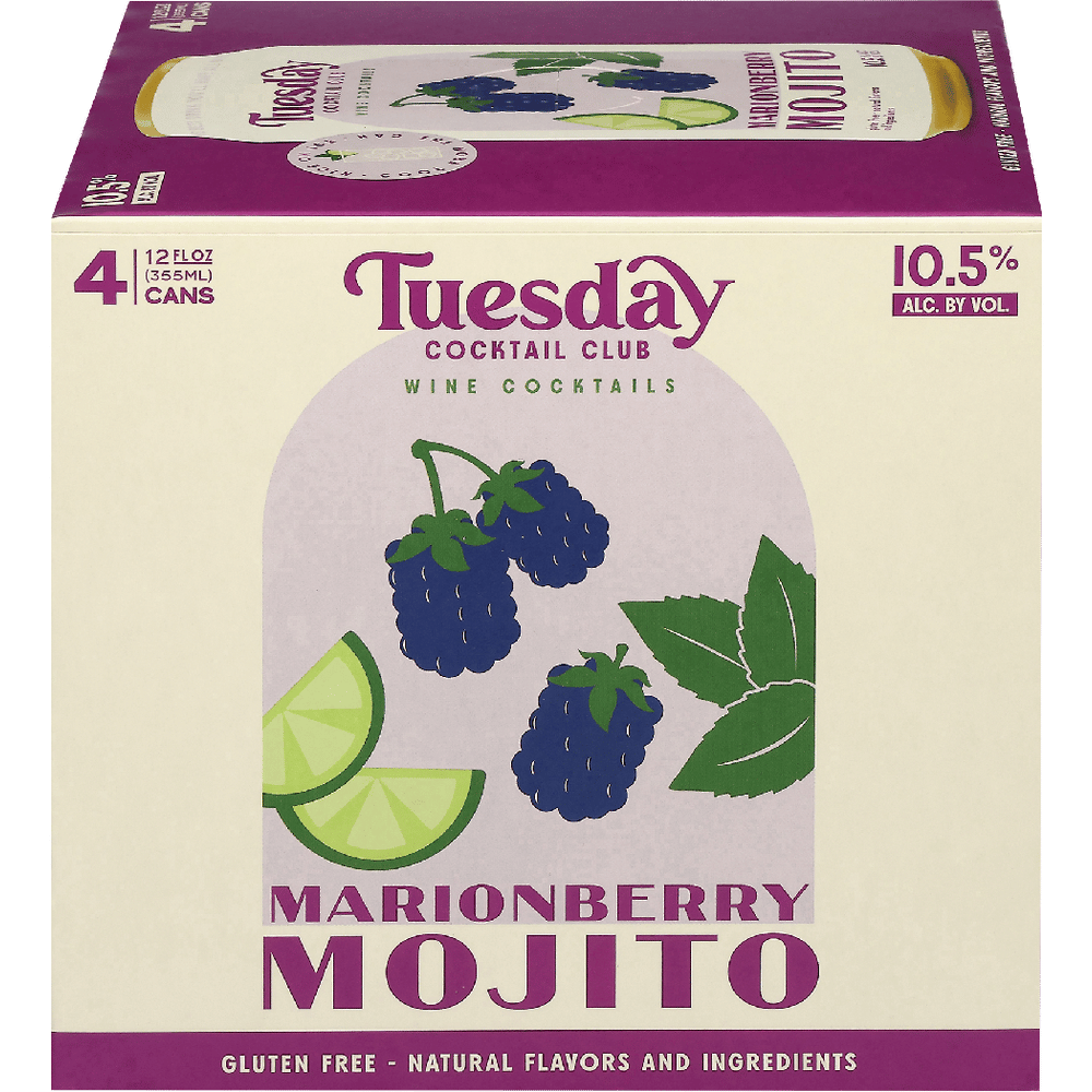 Tuesday Cocktail Club Marionberry Mojito