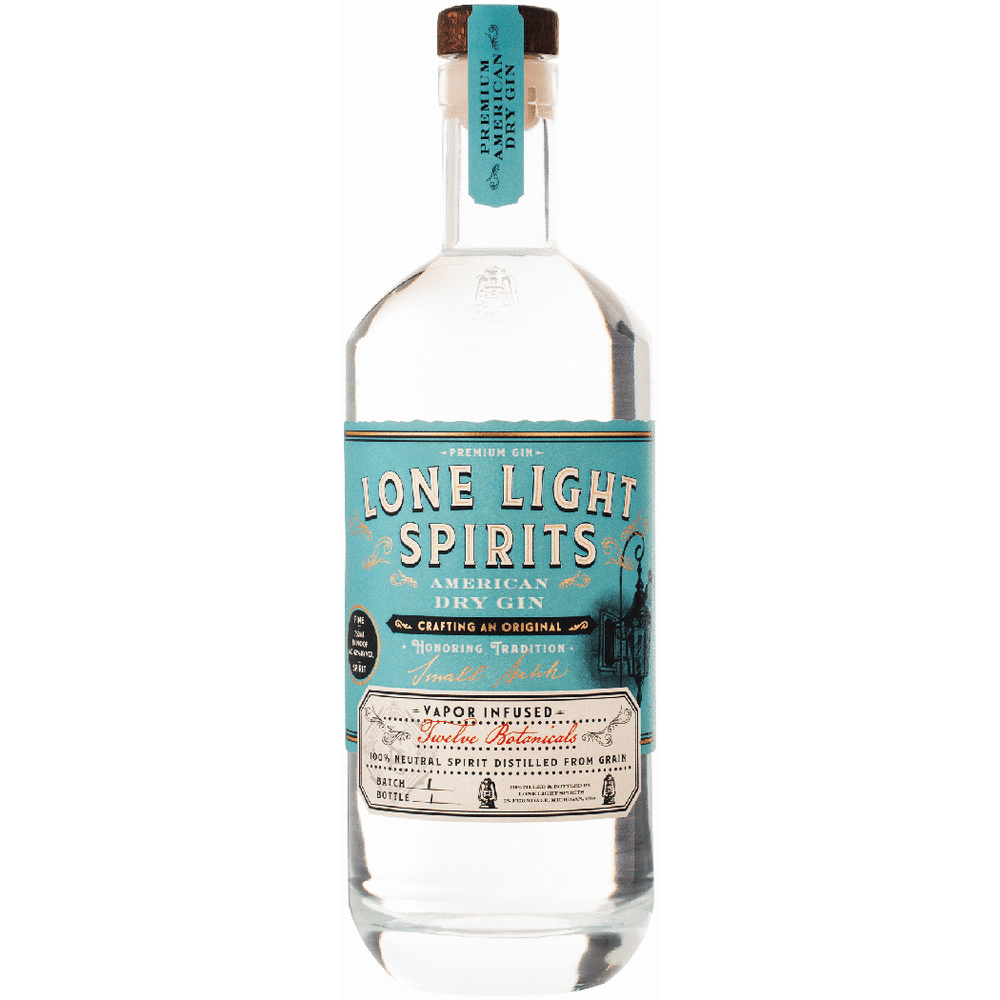 Lone Light Spirits Twelve Botanicals American Dry Gin