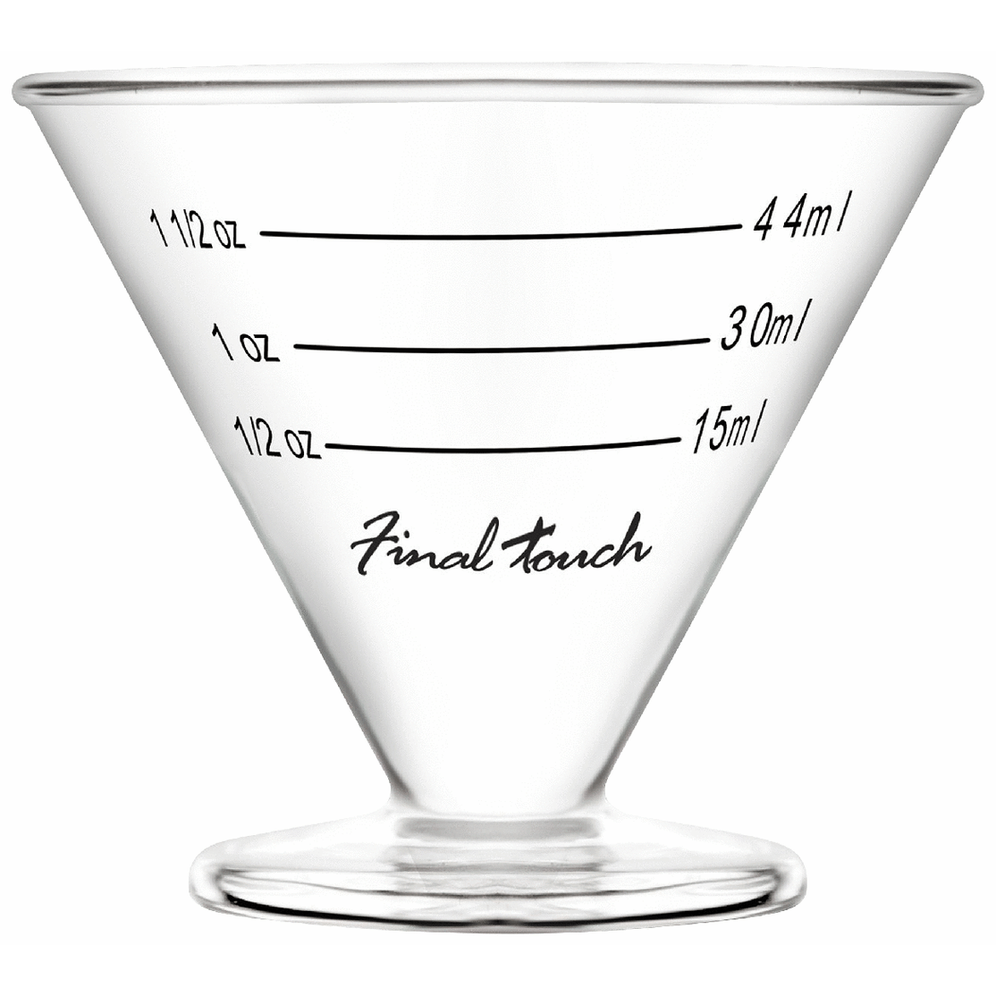 Final Touch Martini Liquor Measure