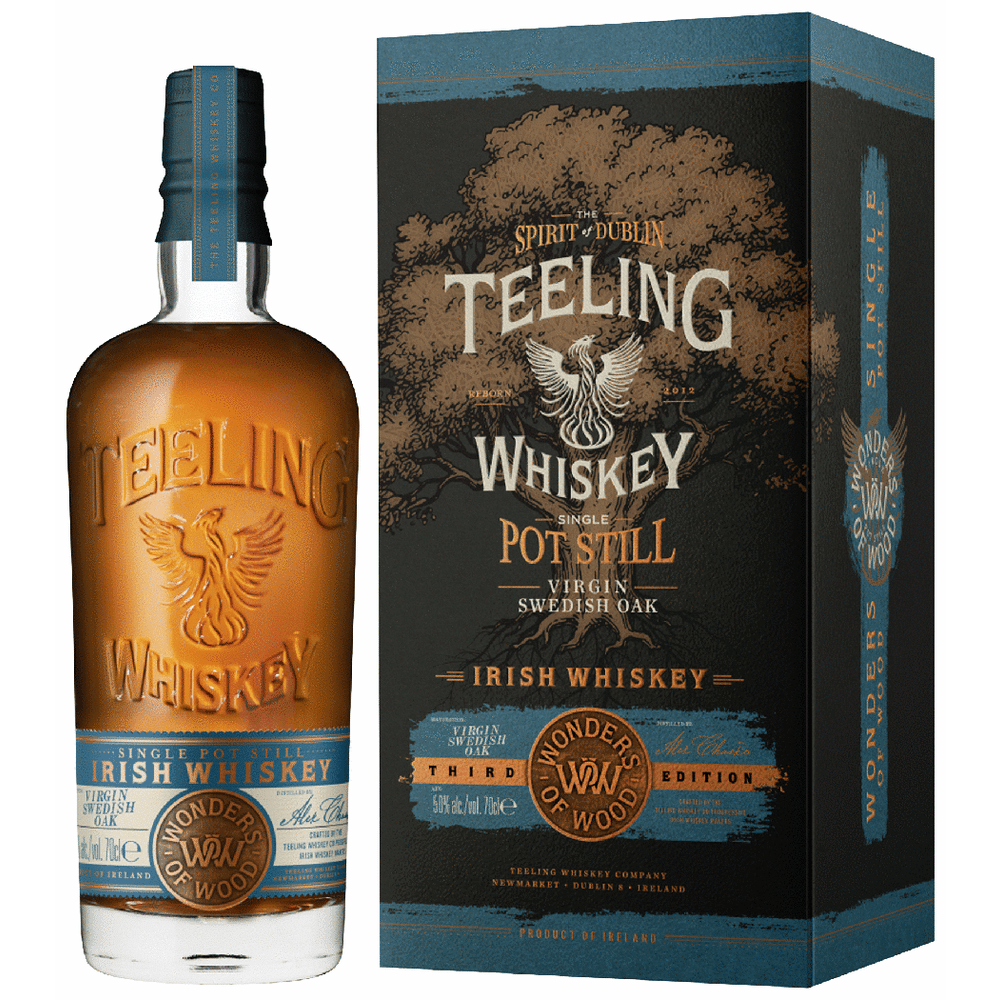 Teeling Single Pot Still Whiskey Wonders of Wood Virgin Swedish