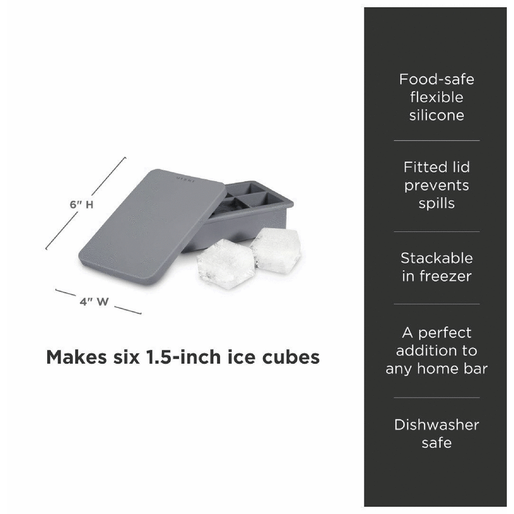 Viski Highball Ice Cube Tray with Lid