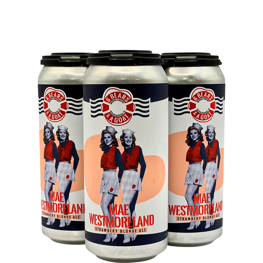 6 Bears & Goat Mae Westmoreland Strawberry Blonde Ale