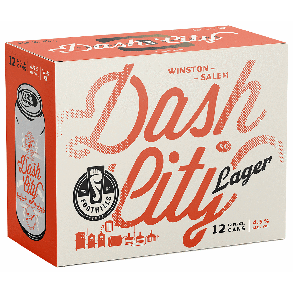 Foothills Dash City Lager