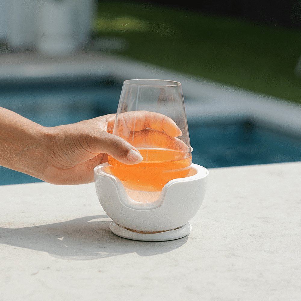wine goblets glass Bubble Stem Wine Glass Set