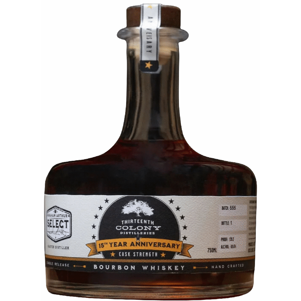 13th Colony Cask Strength 15th Anniversary Bourbon
