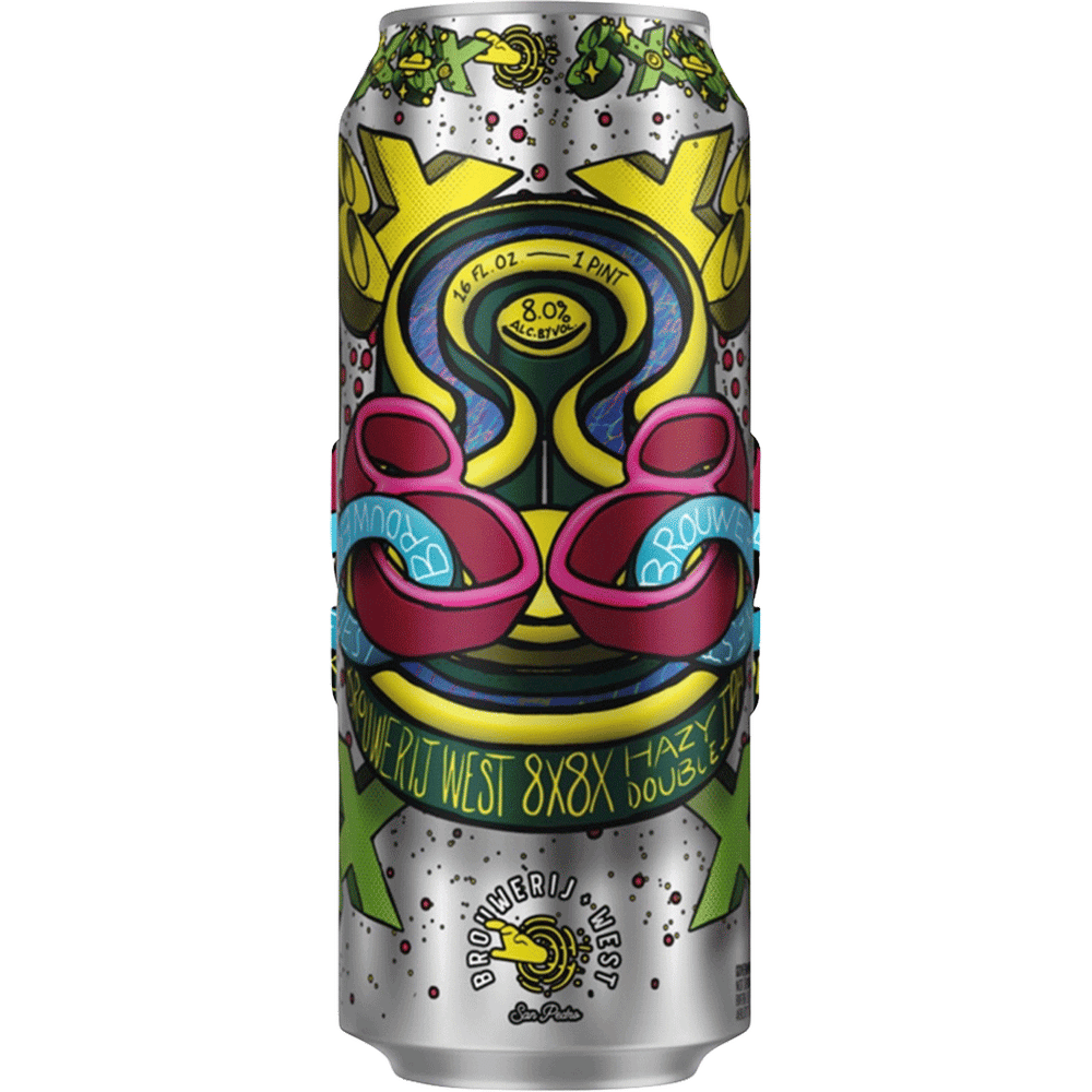 Brouwerij West 8x8x 8th Anniversary Hazy DIPA