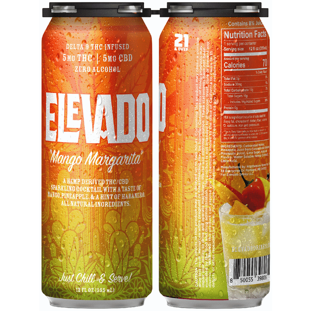 Elevado THC 5mg Mango Margarita