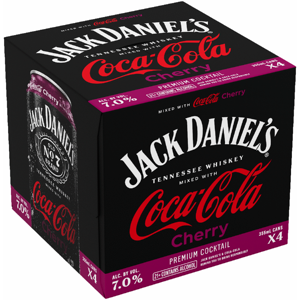 Jack Daniels & Cherry Coca-Cola