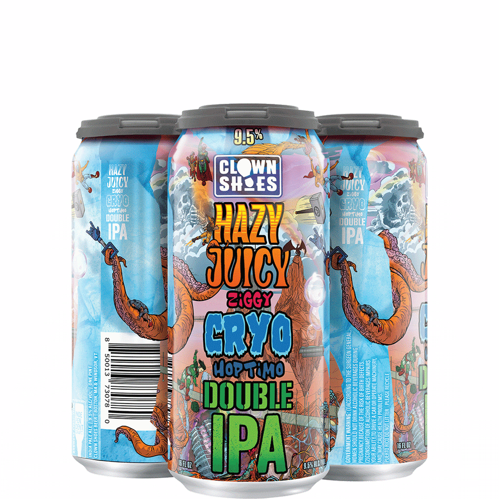 Clown Shoes Hazy Juicy Cryo IPA