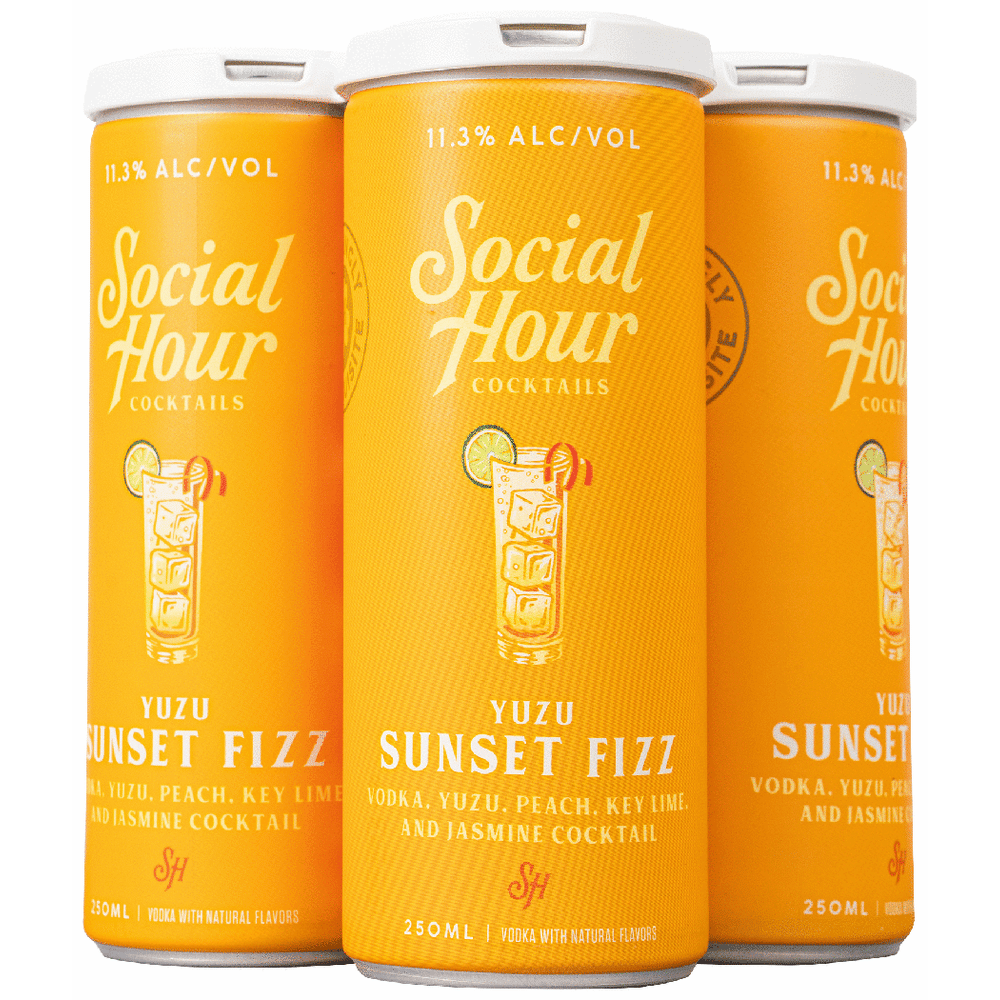 Social Hour Yuzu Sunset Fizz