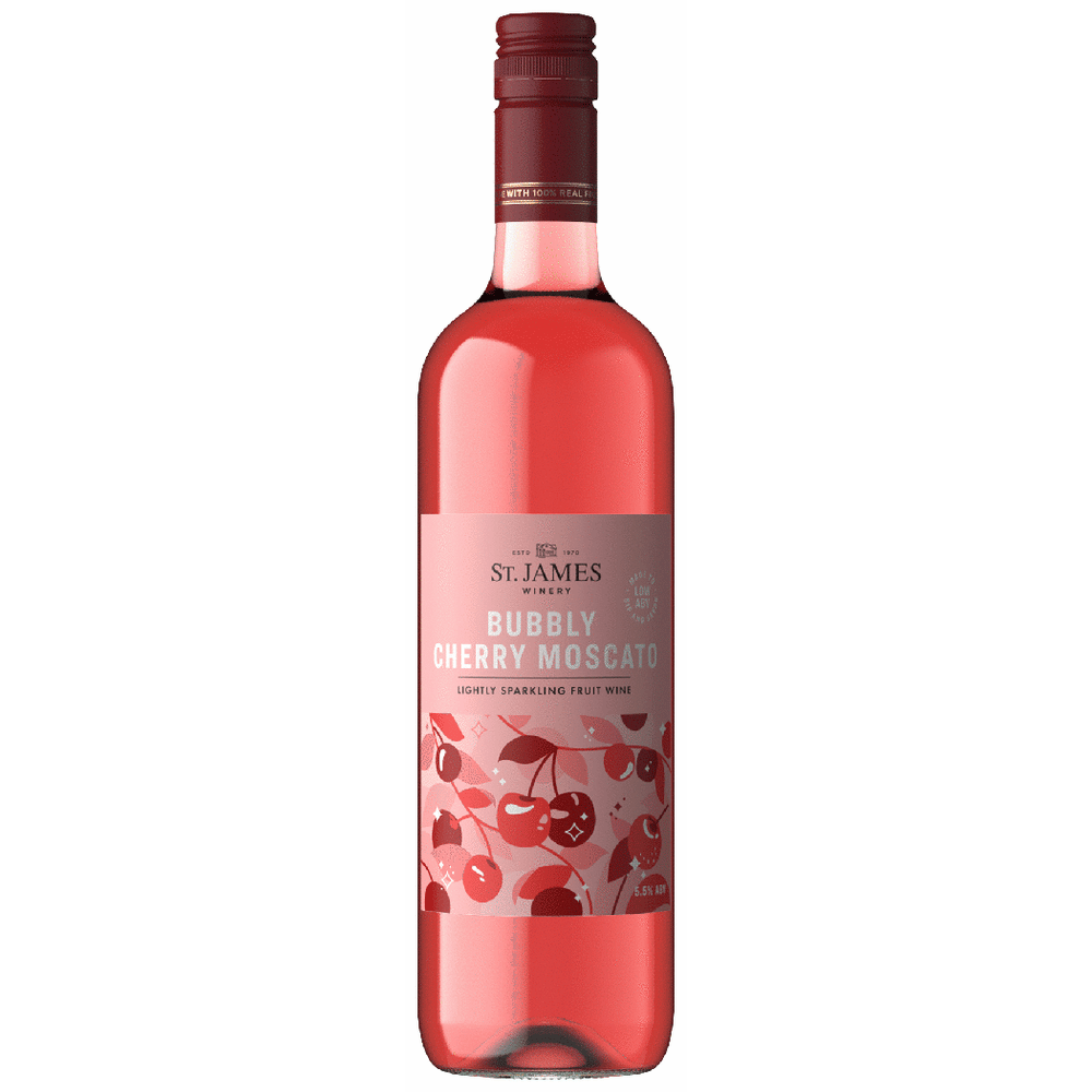 St James Bubbly Cherry Moscato | Total Wine & More