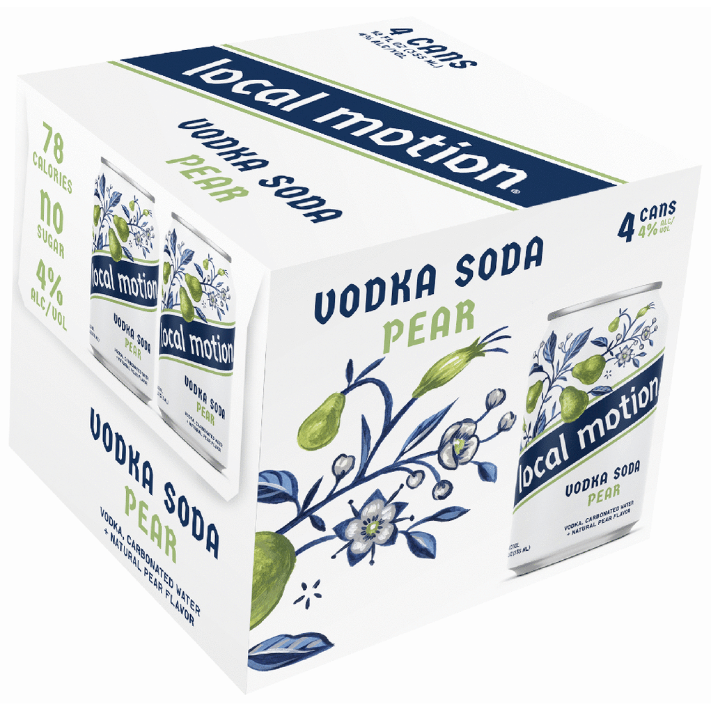 Local Motion Pear Vodka Soda