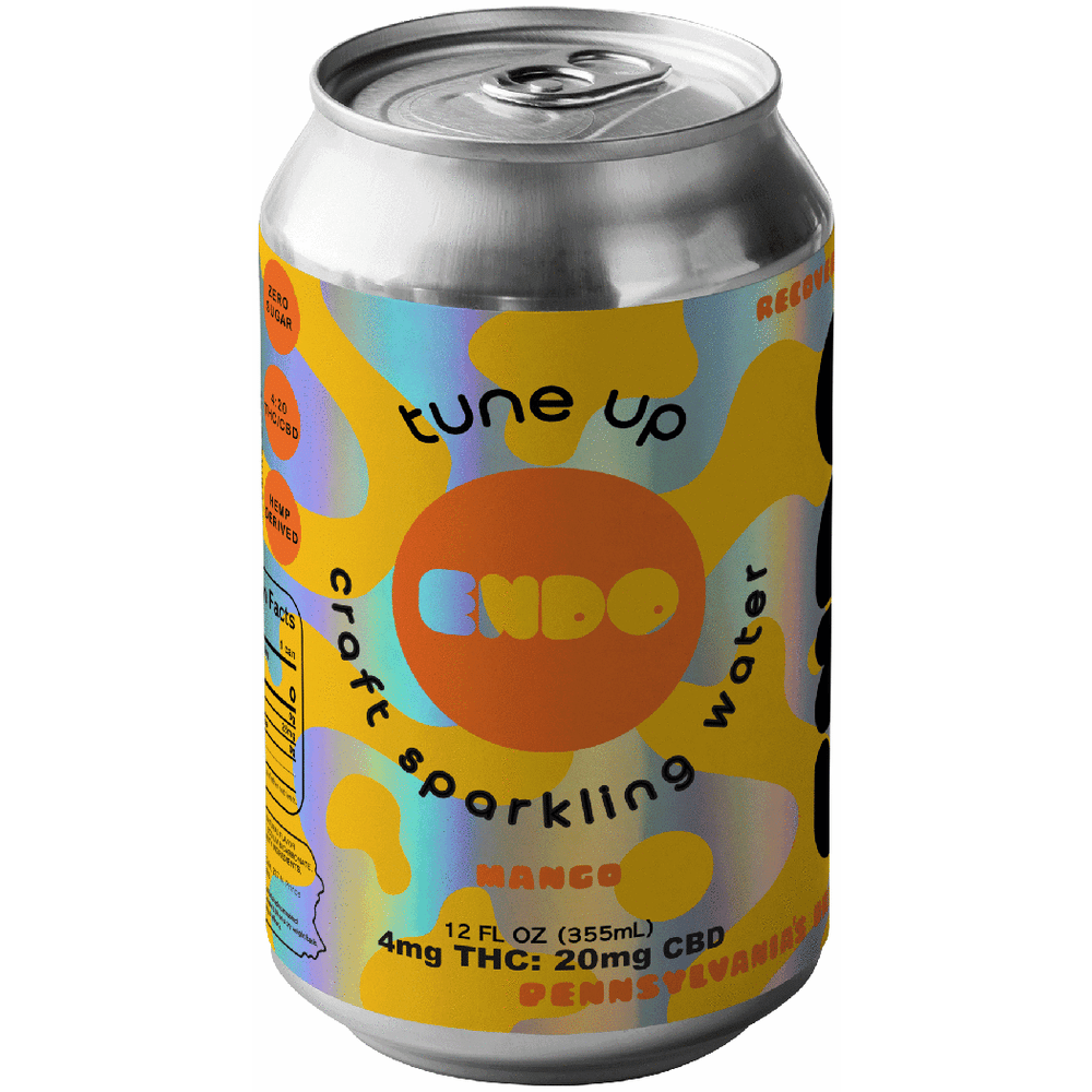 Endo Tune UP THC 4mg Mango Sparkling Water
