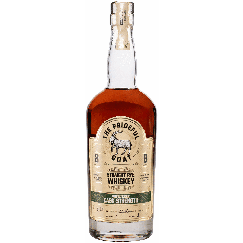The Prideful Goat 8 Year Cask Strength Rye