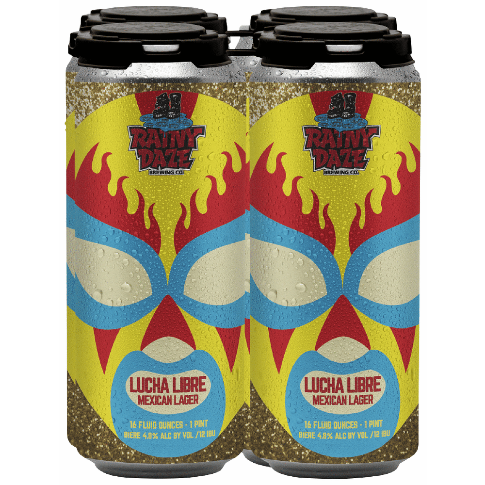 Rainy Daze Lucha Libre mexican lager