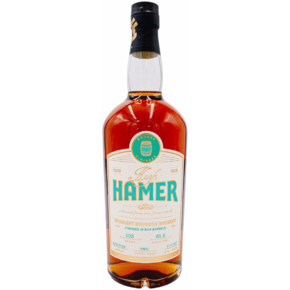 Hugh Hamer Rum Barrel Finished Bourbon
