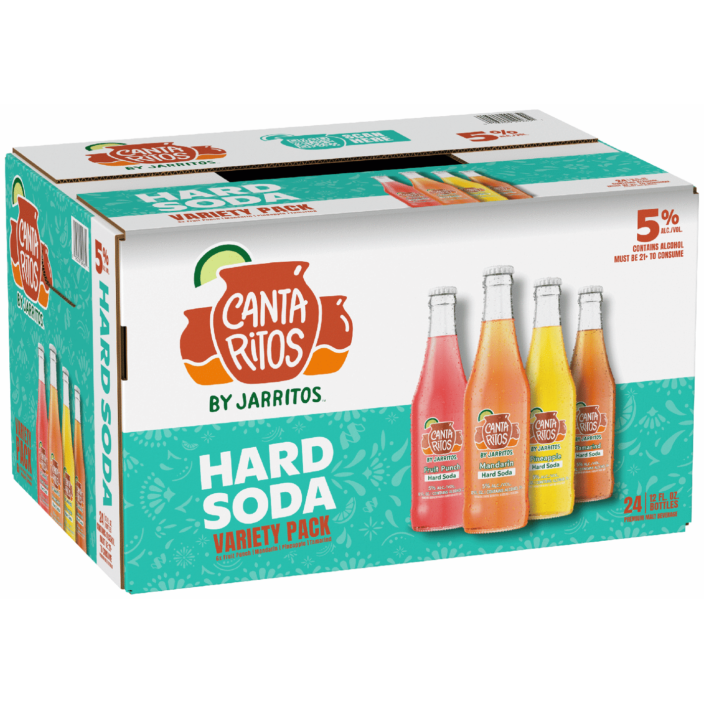Cantaritos Hard Soda Variety Pack