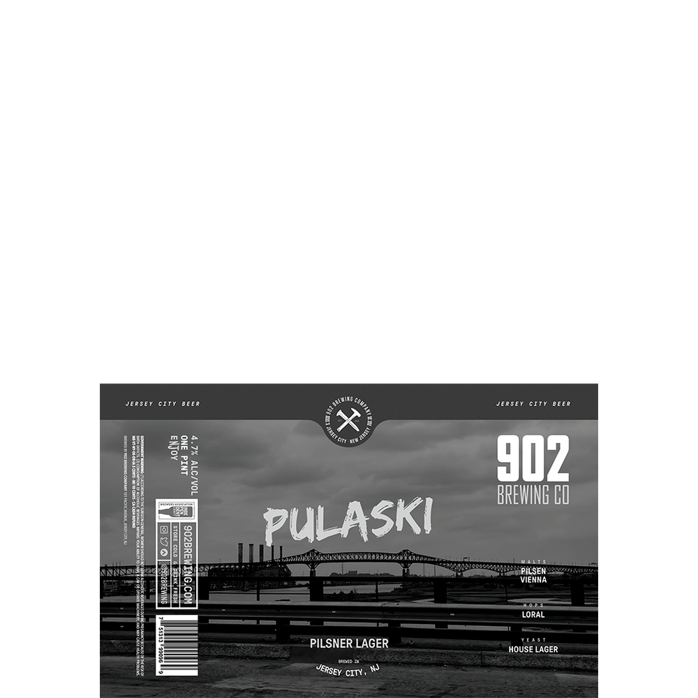 902 Brewing Pulaski Pilsner