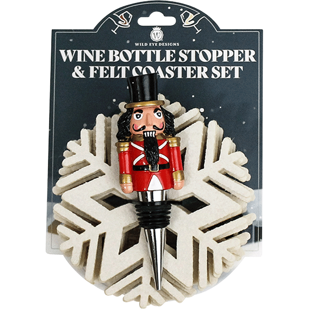 Holiday Coasters and Bottle Stopper Assorted