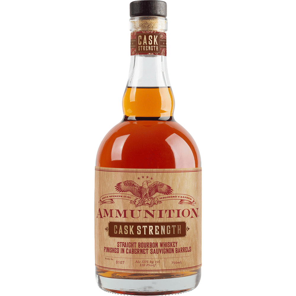 Ammunition Cask Strength Cabernet Sauvignon Finished Bourbon