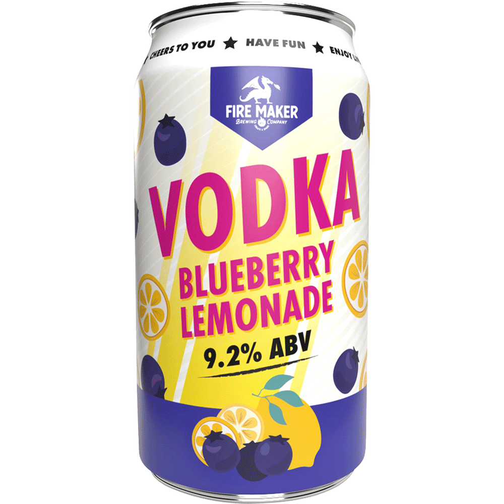 Fire Maker Vodka Blueberry Lemonade