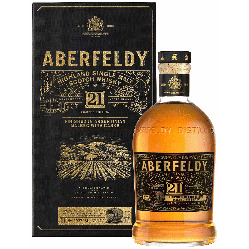 Aberfeldy 21 Yr Argentinian Malbec Cask Finish