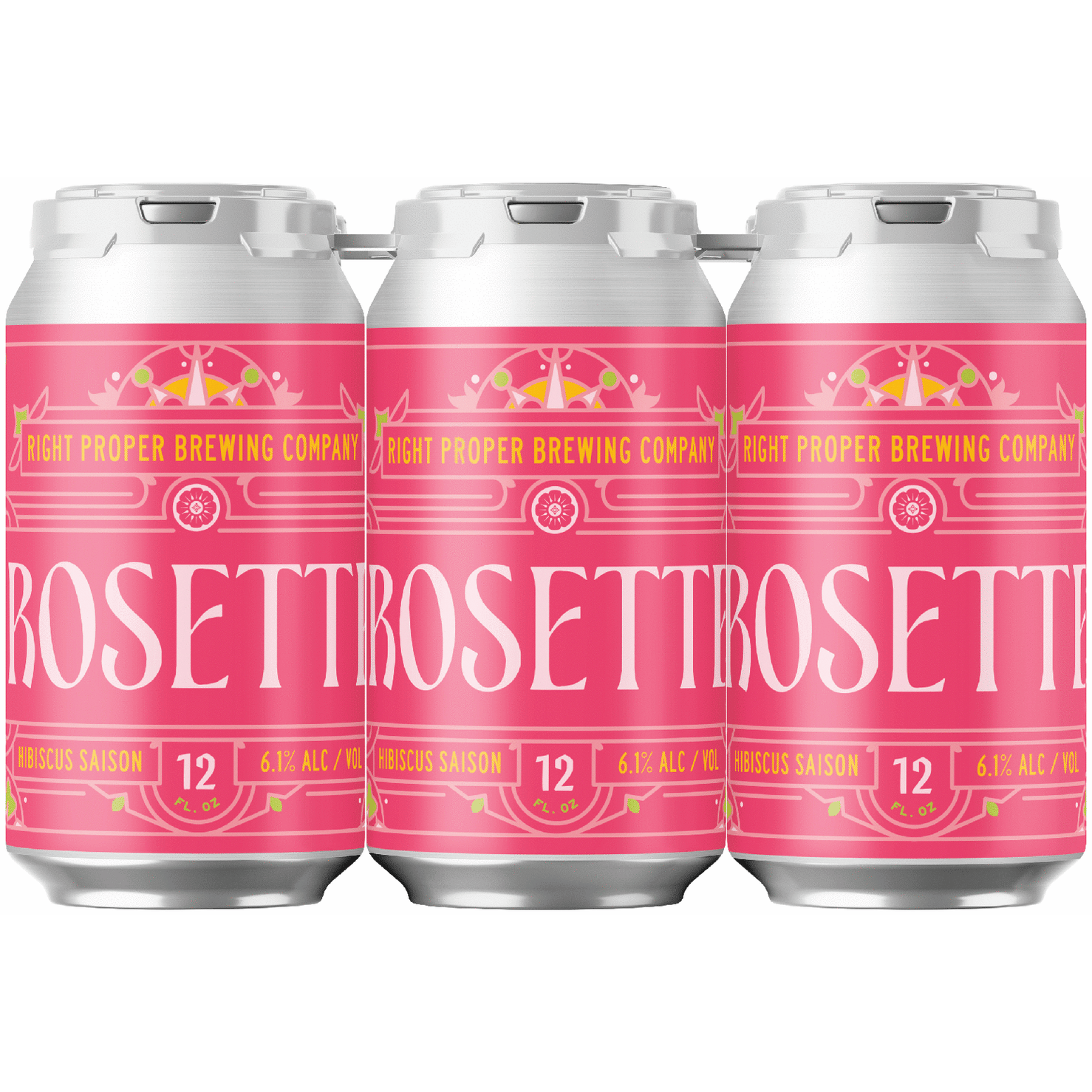Right Proper Rosette Hibiscus Saison